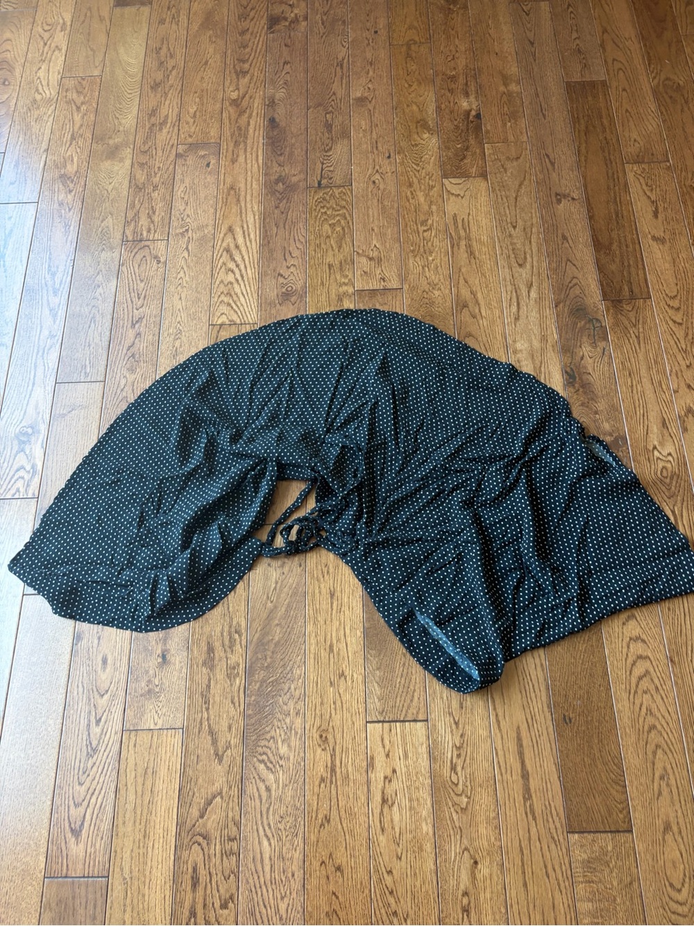 Brandy Melville Black Polka Dot Mini Skirt - Picture 5 of 5